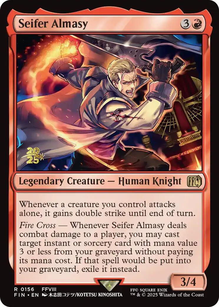 Seifer Almasy [FINAL FANTASY Prerelease Promo] | Total Play