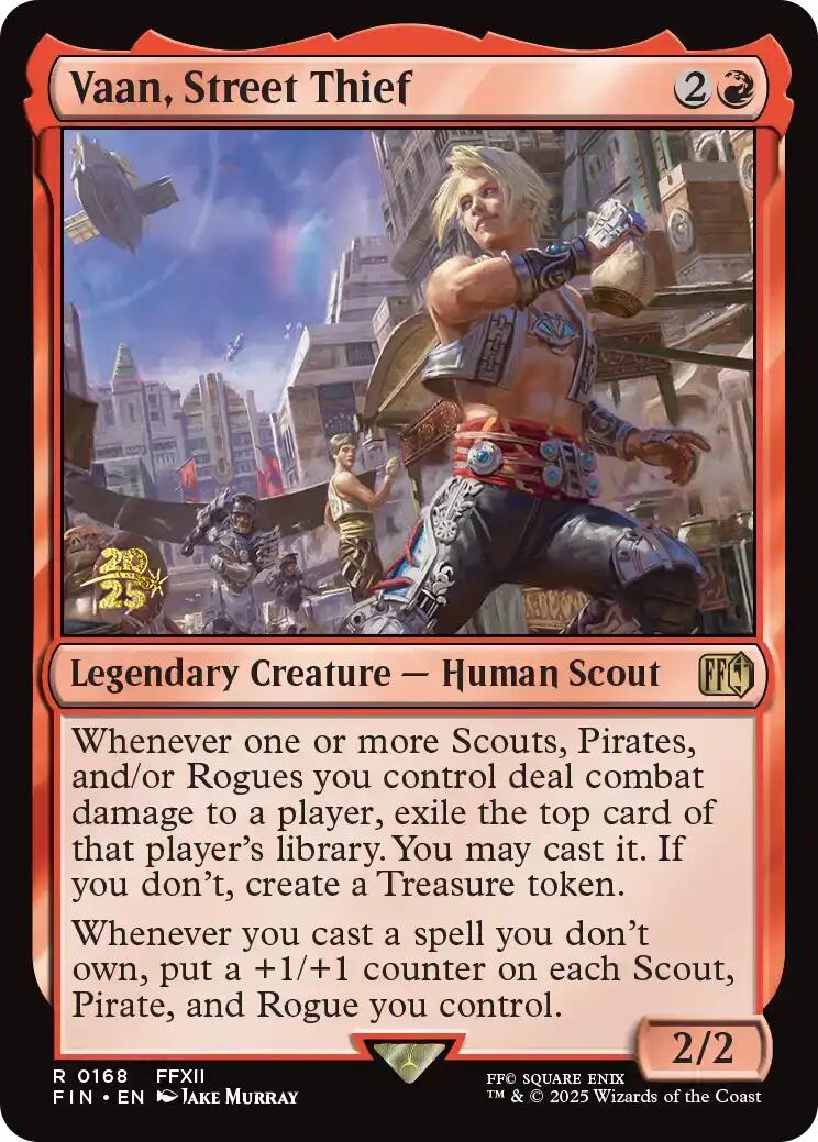 Vaan, Street Thief [FINAL FANTASY Prerelease Promo] | Total Play