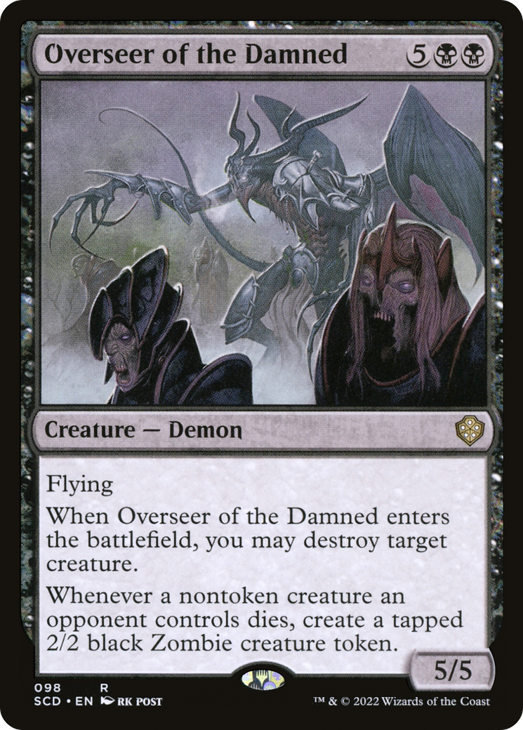 Overseer of the Damned [Starter Commander Decks] | Total Play