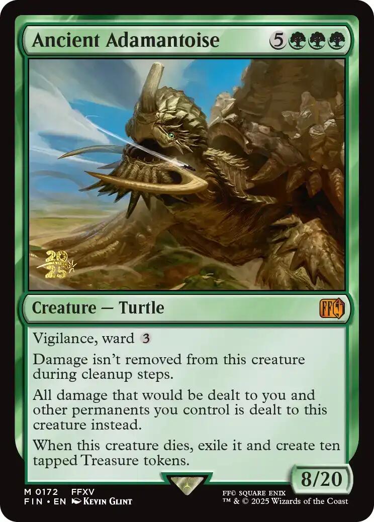 Ancient Adamantoise [FINAL FANTASY Prerelease Promo] | Total Play