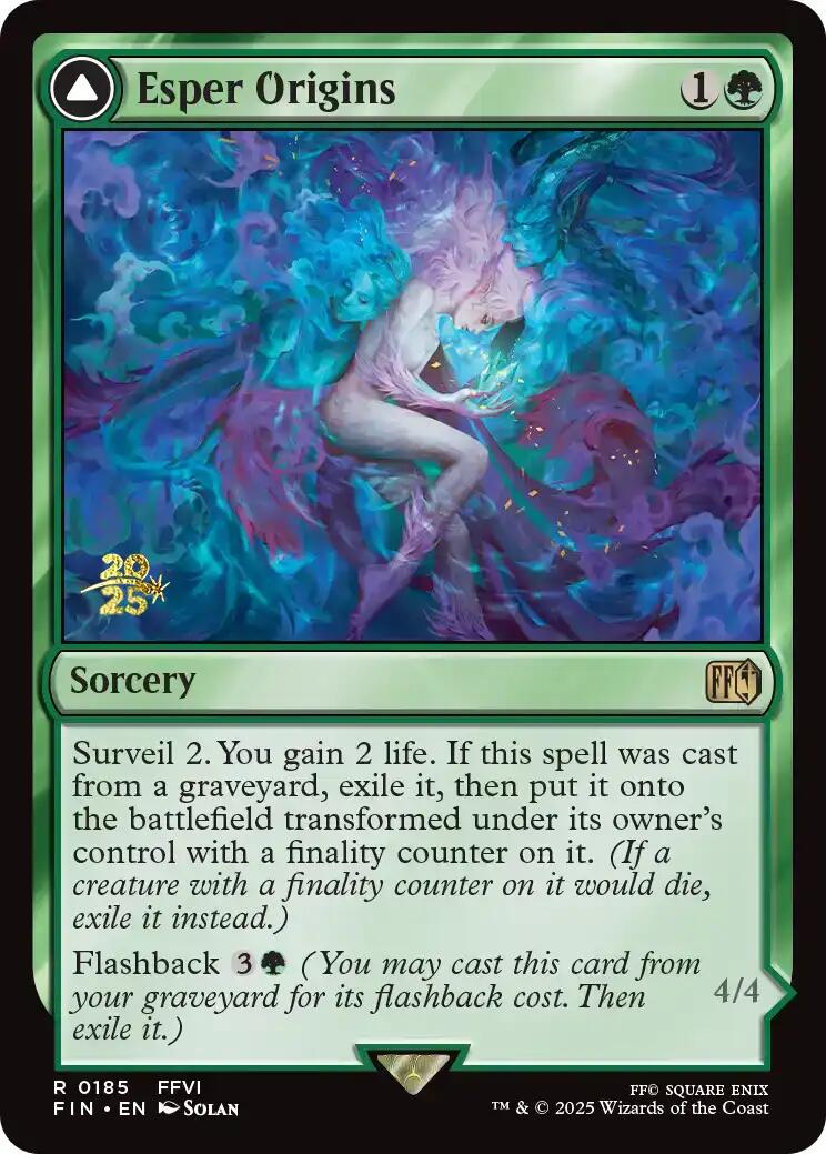 Esper Origins // Summon: Esper Maduin [FINAL FANTASY Prerelease Promo] | Total Play