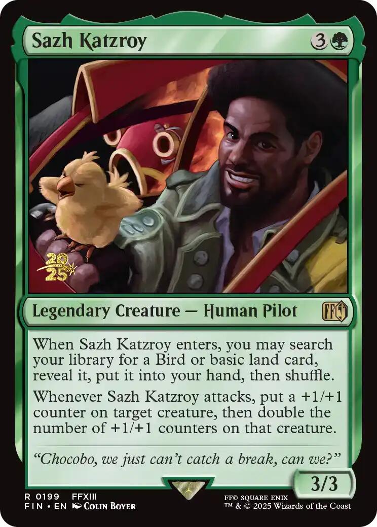Sazh Katzroy [FINAL FANTASY Prerelease Promo] | Total Play