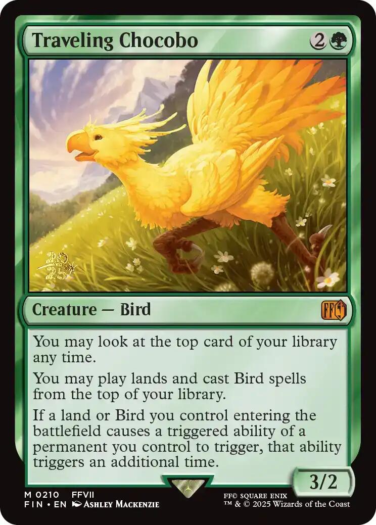 Traveling Chocobo [FINAL FANTASY Prerelease Promo] | Total Play