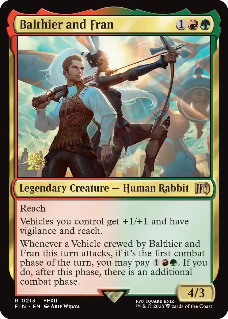 Balthier and Fran [FINAL FANTASY Prerelease Promo] | Total Play