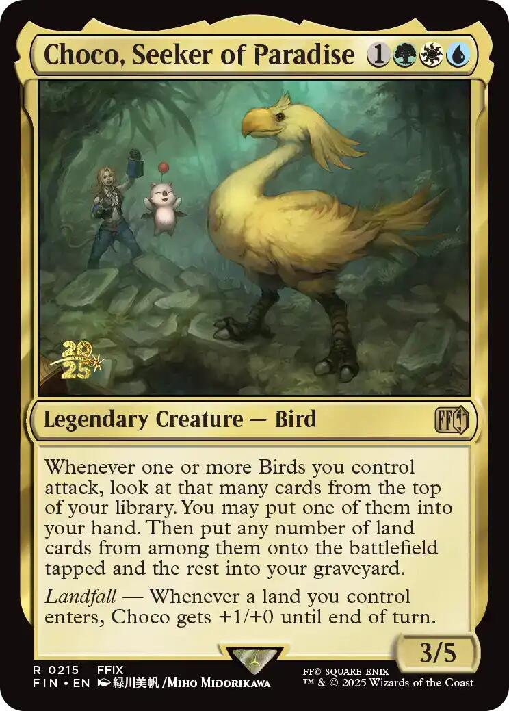 Choco, Seeker of Paradise [FINAL FANTASY Prerelease Promo] | Total Play