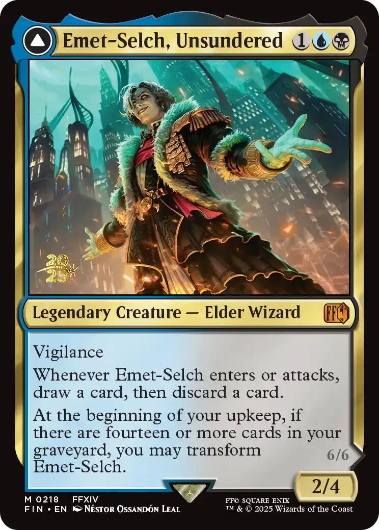 Emet-Selch, Unsundered // Hades, Sorcerer of Eld [FINAL FANTASY Prerelease Promo] | Total Play