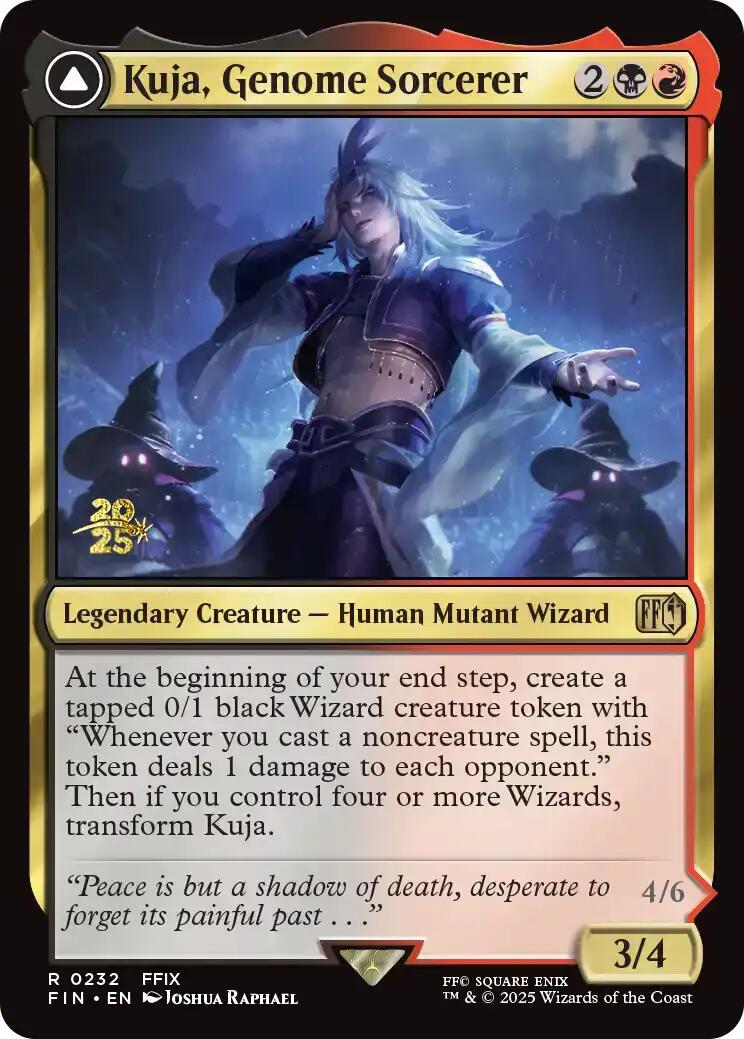 Kuja, Genome Sorcerer // Trance Kuja, Fate Defied [FINAL FANTASY Prerelease Promo] | Total Play