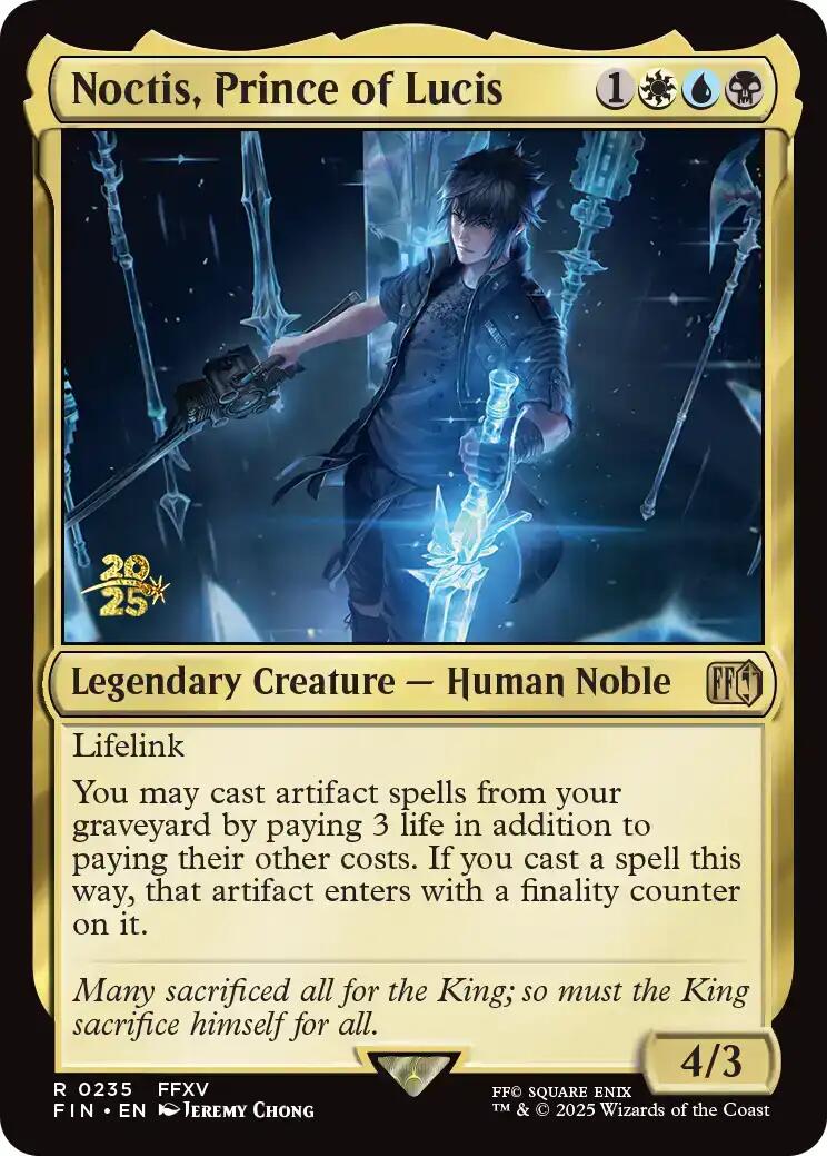 Noctis, Prince of Lucis [FINAL FANTASY Prerelease Promo] | Total Play