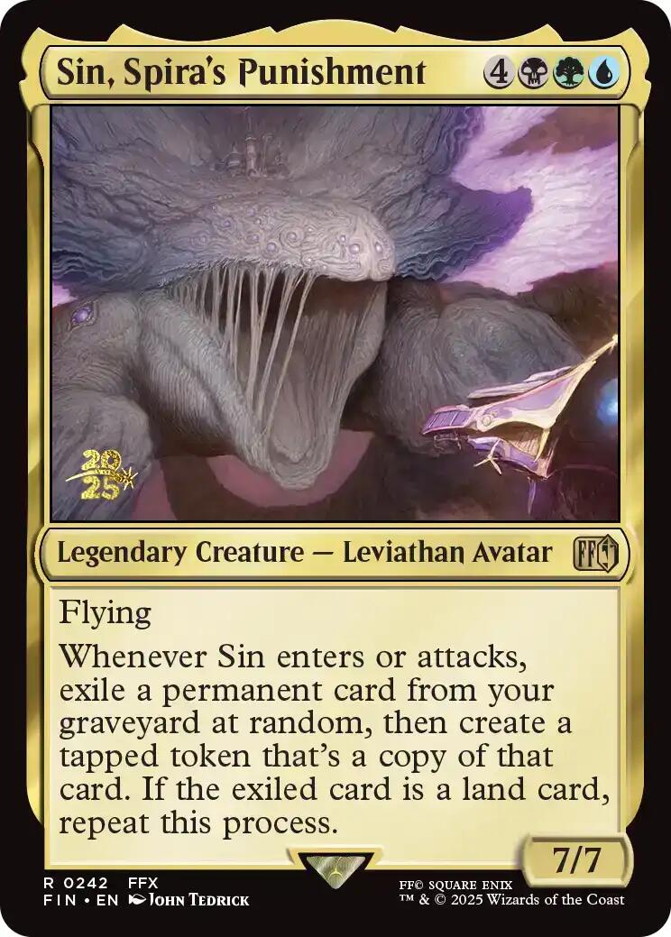Sin, Spira's Punishment [FINAL FANTASY Prerelease Promo] | Total Play
