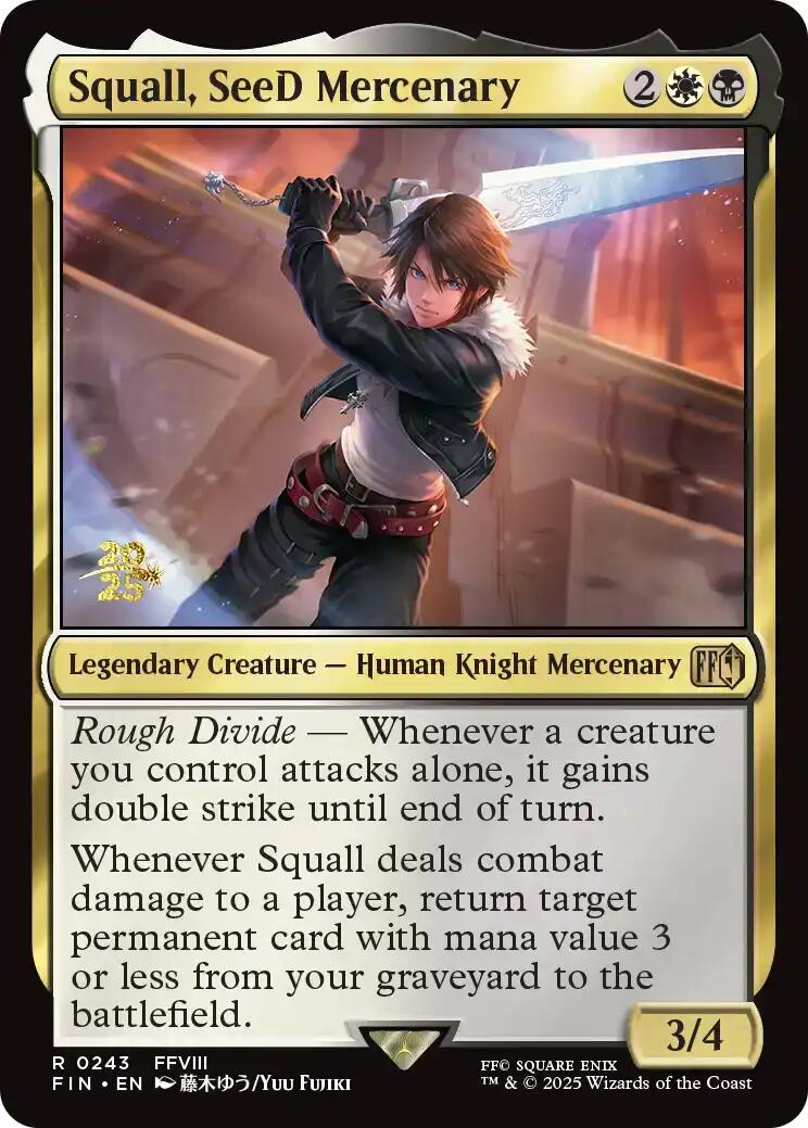 Squall, SeeD Mercenary [FINAL FANTASY Prerelease Promo] | Total Play
