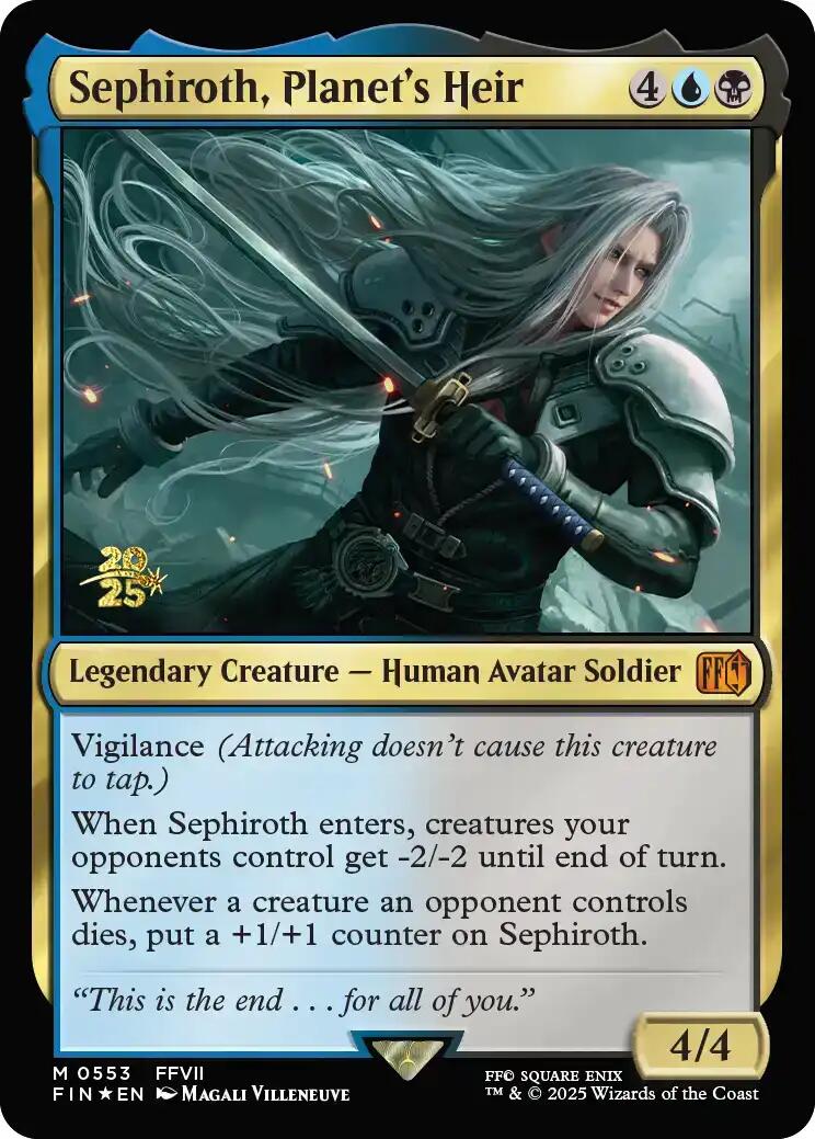 Sephiroth, Planet's Heir [FINAL FANTASY Prerelease Promo] | Total Play