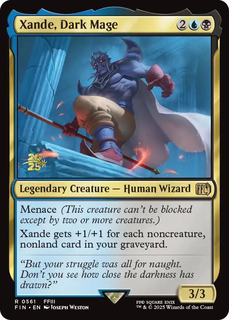 Xande, Dark Mage [FINAL FANTASY Prerelease Promo] | Total Play