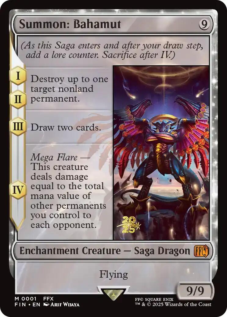 Summon: Bahamut [FINAL FANTASY Prerelease Promo] | Total Play