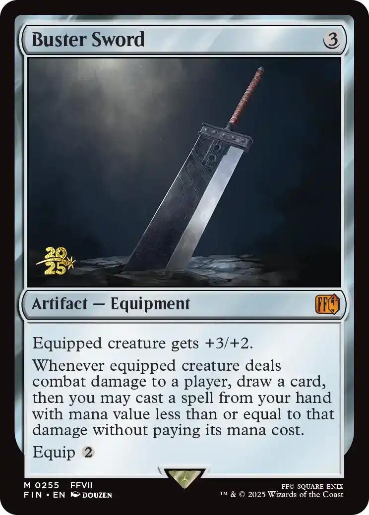 Buster Sword [FINAL FANTASY Prerelease Promo] | Total Play