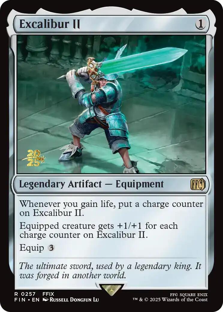 Excalibur II [FINAL FANTASY Prerelease Promo] | Total Play