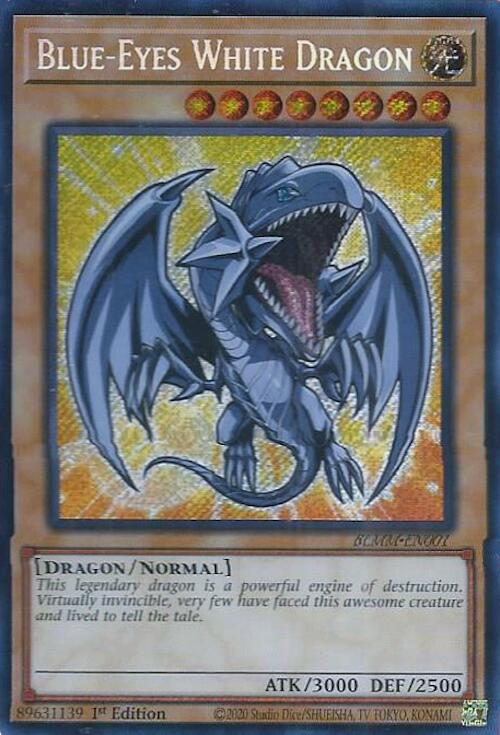 Blue-Eyes White Dragon [BLMM-EN001] Secret Rare | Total Play