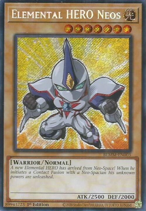 Elemental HERO Neos [BLMM-EN003] Secret Rare | Total Play