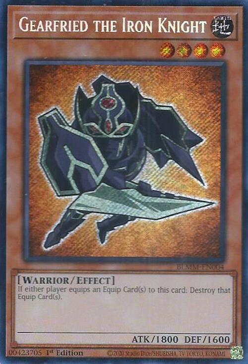 Gearfried the Iron Knight [BLMM-EN004] Secret Rare | Total Play