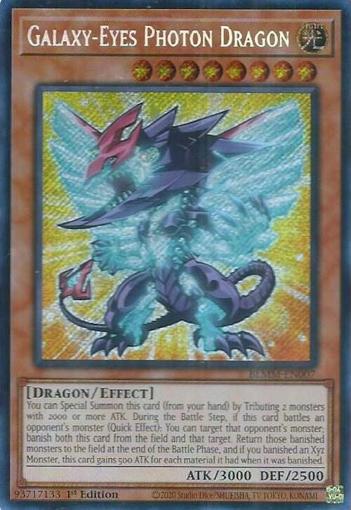 Galaxy-Eyes Photon Dragon [BLMM-EN007] Secret Rare | Total Play