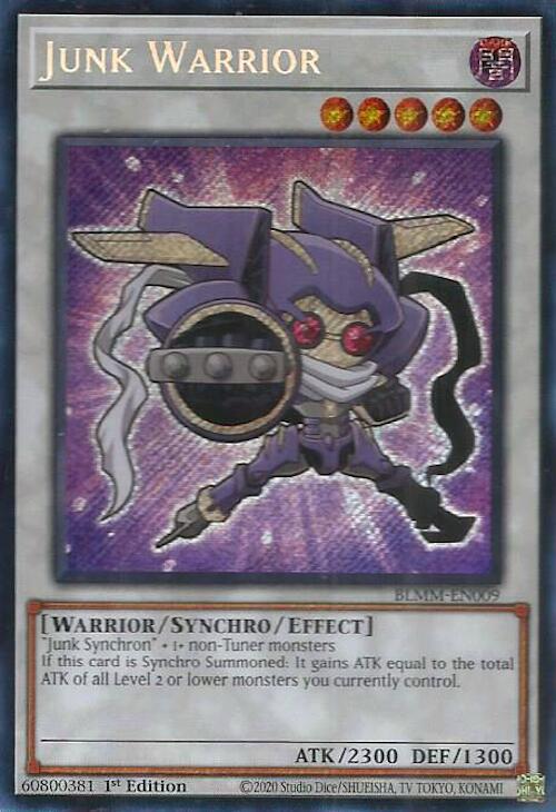 Junk Warrior [BLMM-EN009] Secret Rare | Total Play