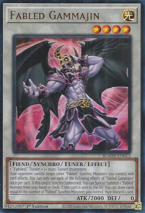 Fabled Gammajin [BLMM-EN013] Ultra Rare | Total Play