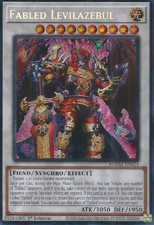 Fabled Levilazebul [BLMM-EN014] Secret Rare | Total Play