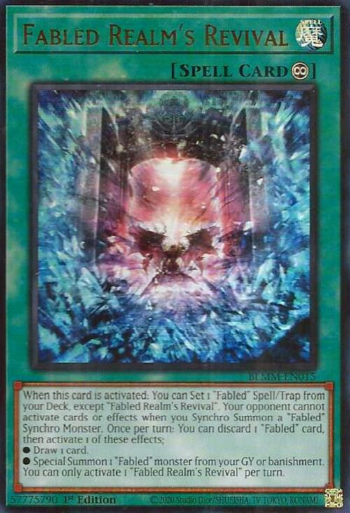 Fabled Realm's Revival [BLMM-EN015] Ultra Rare | Total Play