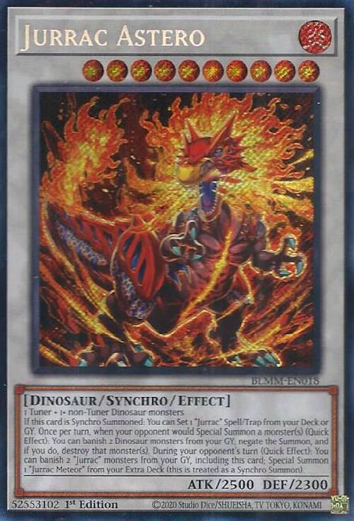 Jurrac Astero [BLMM-EN018] Secret Rare | Total Play