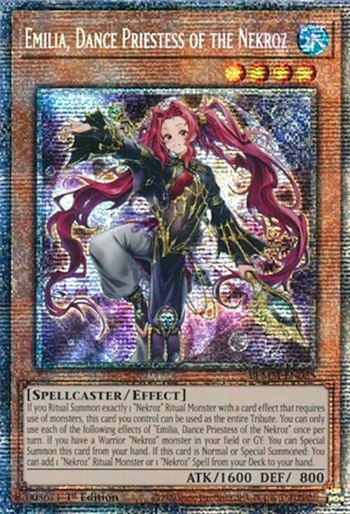 Emilia, Dance Priestess of the Nekroz (Starlight Rare) [BLMM-EN025] Starlight Rare | Total Play