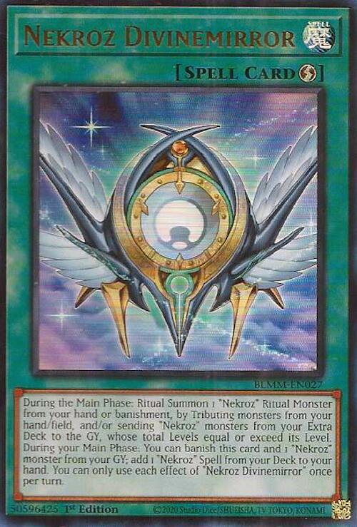 Nekroz Divinemirror [BLMM-EN027] Ultra Rare | Total Play