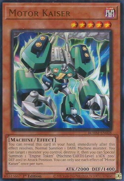 Motor Kaiser [BLMM-EN028] Ultra Rare | Total Play