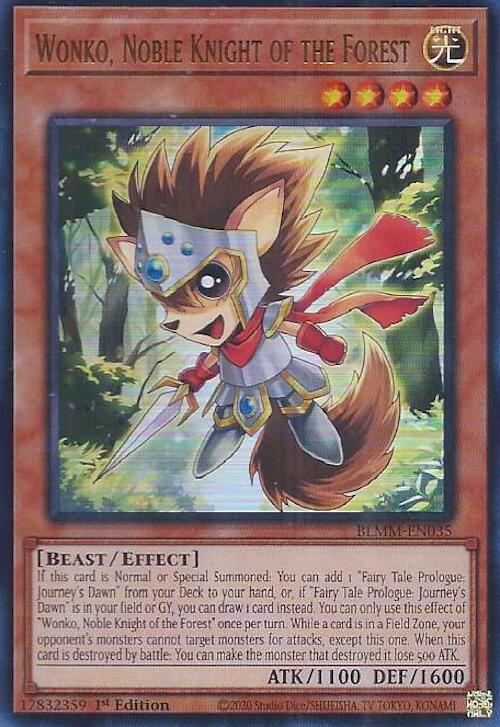Wonko, Noble Knight of the Forest [BLMM-EN035] Ultra Rare | Total Play