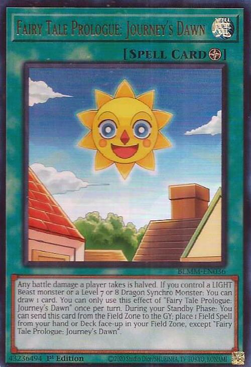 Fairy Tale Prologue: Journey's Dawn [BLMM-EN036] Ultra Rare | Total Play