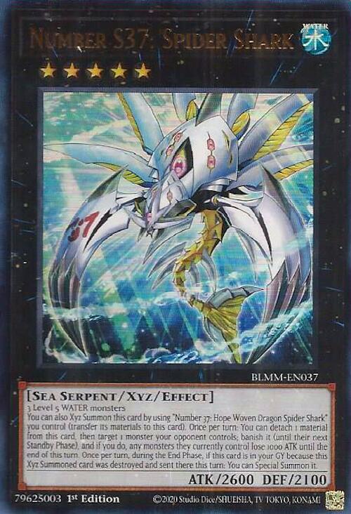 Number S37: Spider Shark [BLMM-EN037] Ultra Rare | Total Play