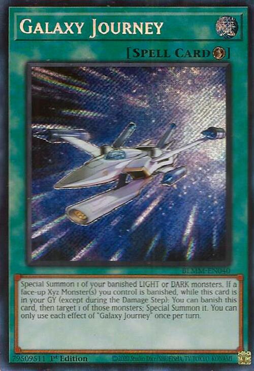 Galaxy Journey [BLMM-EN040] Secret Rare | Total Play