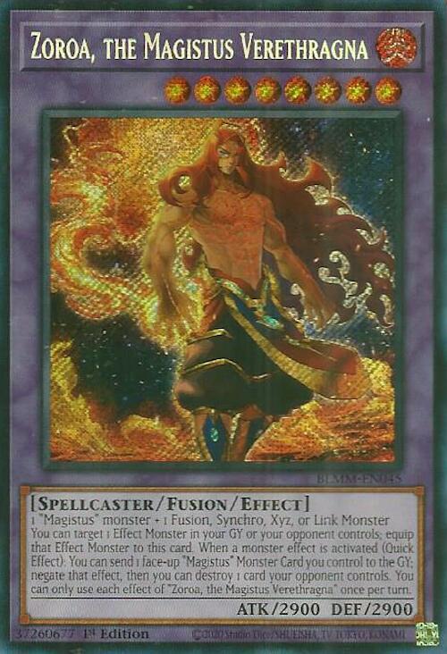 Zoroa, the Magistus Verethragna [BLMM-EN045] Secret Rare | Total Play