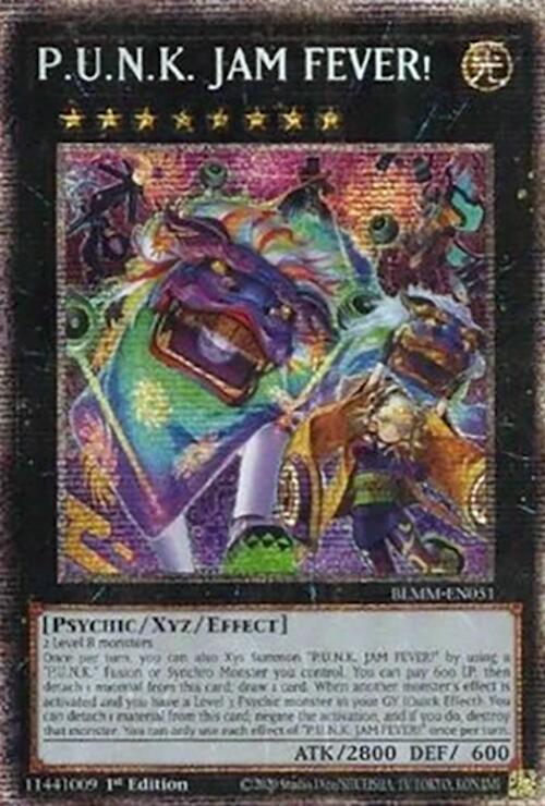 P.U.N.K. JAM FEVER! (Starlight Rare) [BLMM-EN051] Starlight Rare | Total Play