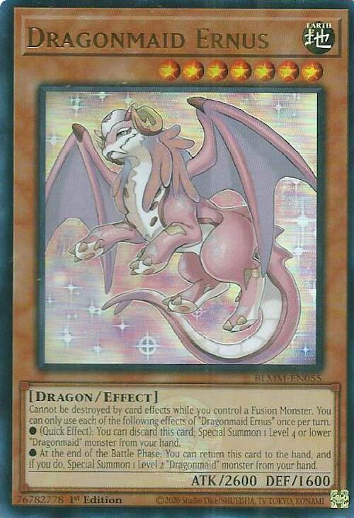 Dragonmaid Ernus [BLMM-EN055] Ultra Rare | Total Play