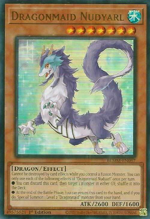Dragonmaid Nudyarl [BLMM-EN057] Ultra Rare | Total Play