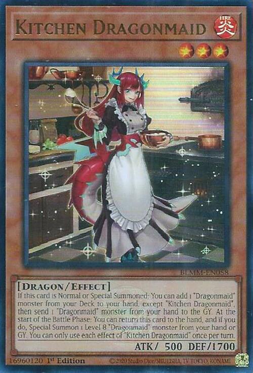 Kitchen Dragonmaid [BLMM-EN058] Ultra Rare | Total Play
