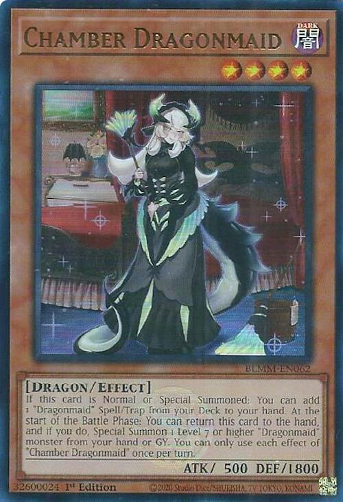 Chamber Dragonmaid [BLMM-EN062] Ultra Rare | Total Play