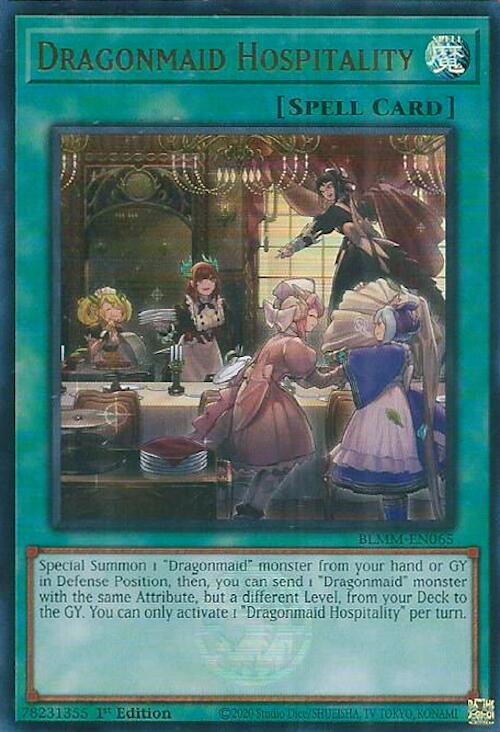 Dragonmaid Hospitality [BLMM-EN065] Ultra Rare | Total Play