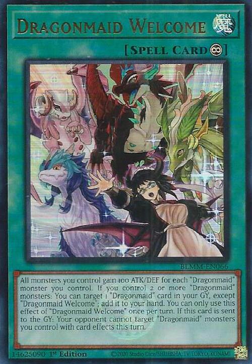 Dragonmaid Welcome [BLMM-EN066] Ultra Rare | Total Play