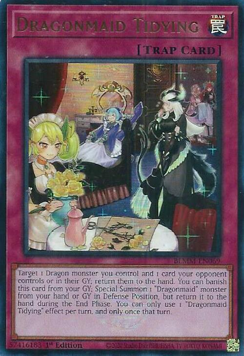 Dragonmaid Tidying [BLMM-EN069] Ultra Rare | Total Play