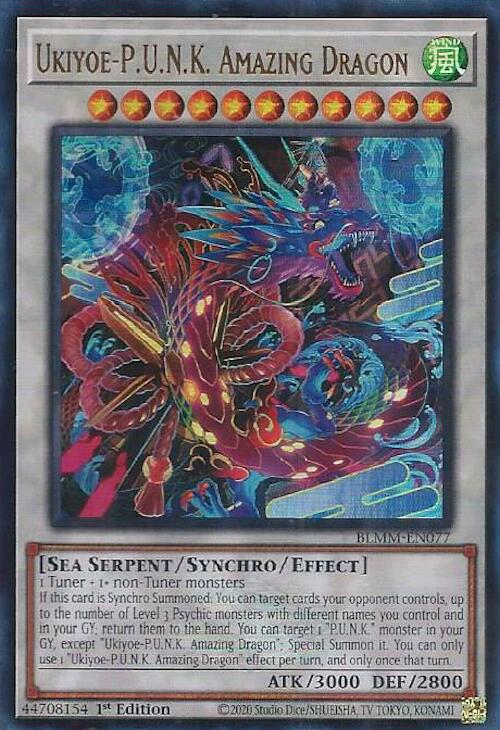 Ukiyoe-P.U.N.K. Amazing Dragon [BLMM-EN077] Ultra Rare | Total Play