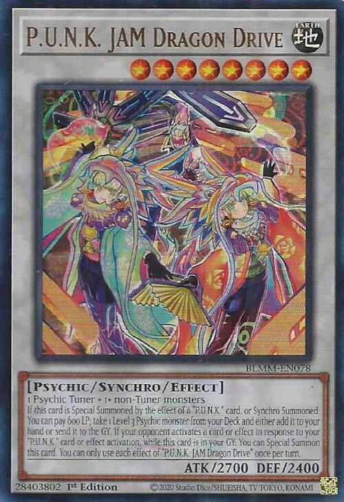 P.U.N.K. JAM Dragon Drive [BLMM-EN078] Ultra Rare | Total Play