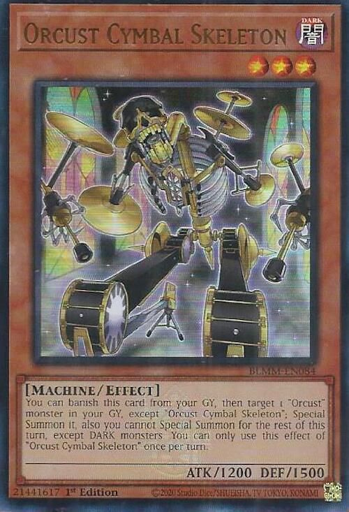Orcust Cymbal Skeleton [BLMM-EN084] Ultra Rare | Total Play