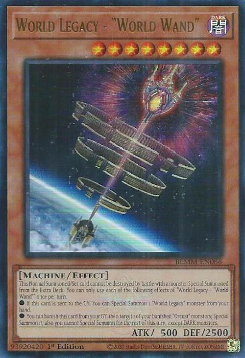 World Legacy - "World Wand" [BLMM-EN086] Ultra Rare | Total Play