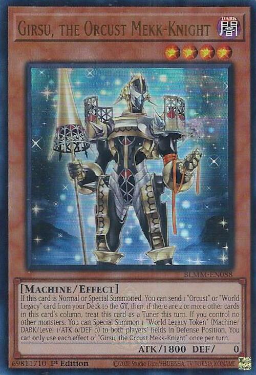 Girsu, the Orcust Mekk-Knight [BLMM-EN088] Ultra Rare | Total Play