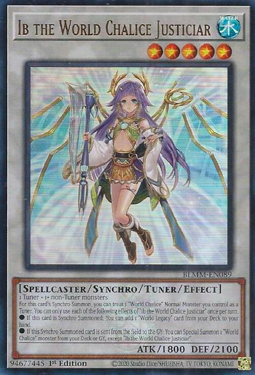 Ib the World Chalice Justiciar [BLMM-EN089] Ultra Rare | Total Play